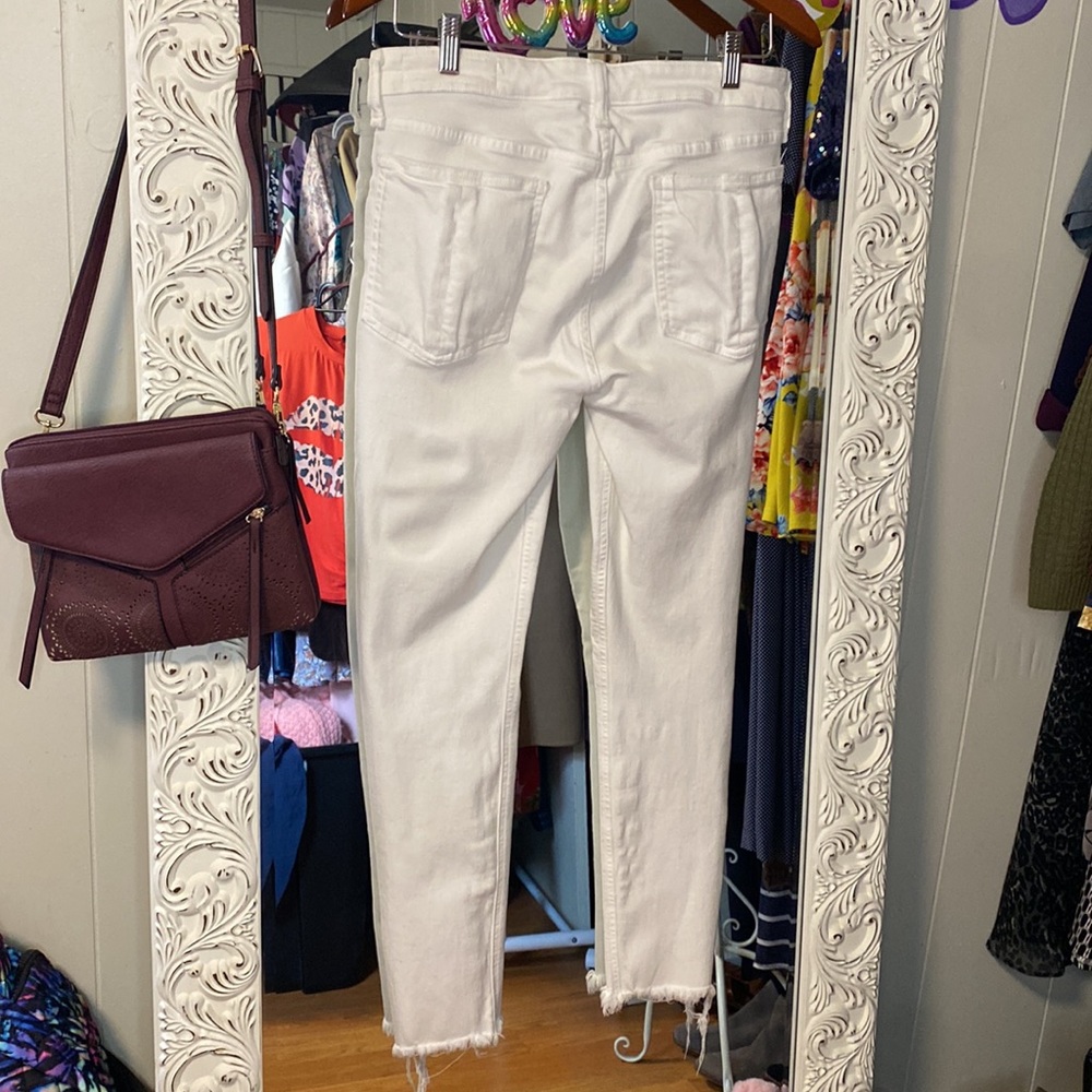 Rag & Bone SZ 29 White Stretch Jeans - Picture 2 of 16